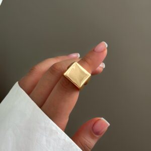 انگشتر مربعی ژوپینگ